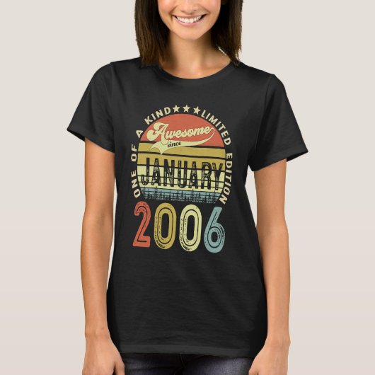 2006年1月15日素晴らし誕生から15歳 Tシャツ (正面)