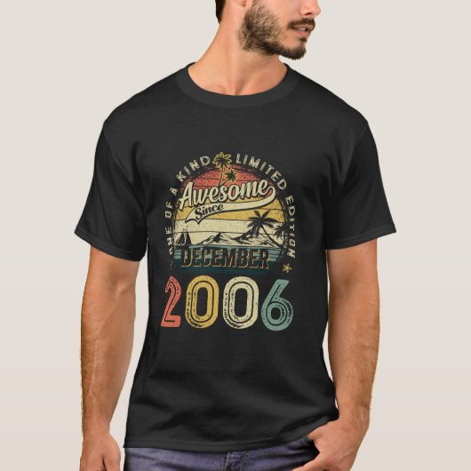 2006年12月からスゴイ 19歳 19歳の誕生日 Tシャツ (正面)