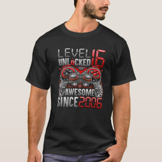 2006年16誕生日以素晴らし降のレベル16のロック解除 Tシャツ