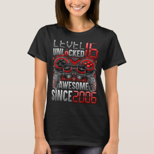 2006年16誕生日以素晴らし降のレベル16のロック解除 Tシャツ