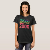 2006年2月から伝説的存在 16歳のレトロな記念 Tシャツ (正面フル)