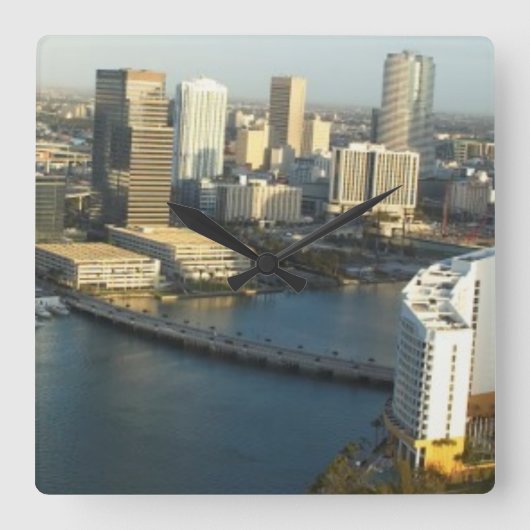 2006年3月 スクエア壁時計 (正面)