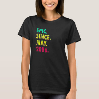 2006年5月誕生！エピックな16歳の誕生日おめでとう ヴィン Tシャツ