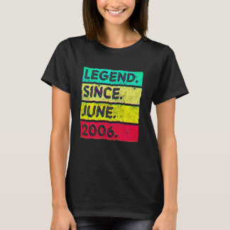 2006年6月からヴィンテージレジェンド16歳 16歳の誕生日 Tシャツ