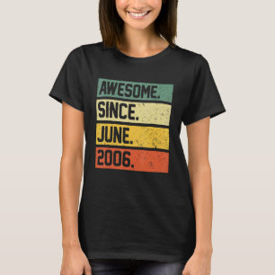 2006年6月素晴らし16日16歳 Tシャツ