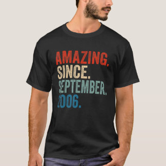 2006年9月16日誕生日16年 Tシャツ