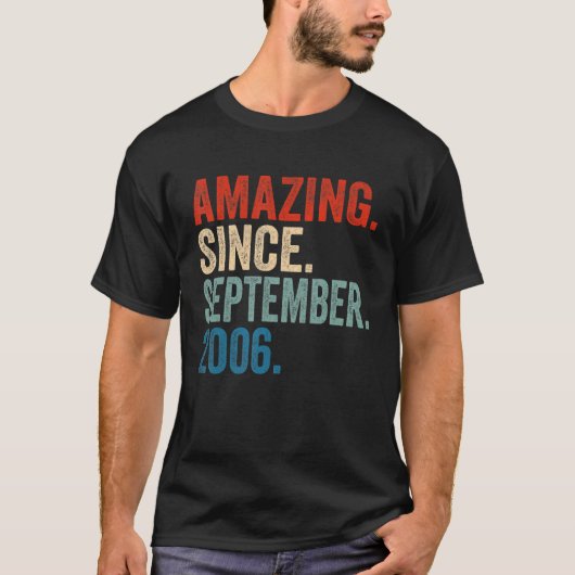 2006年9月16日誕生日16年 Tシャツ (正面)