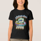 2006生まれレトロカセットテープ19誕生日 トライブレンドＴシャツ (正面)