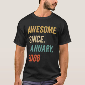 2006素晴らし年1月ヴィンテージ以降 Tシャツ