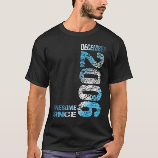 2006素晴らし年12月17日誕生日200生まれ以来 Tシャツ (正面)