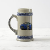 2006-08年のMiataの青車 ビールジョッキ (左)
