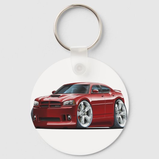 2006-10充電器SRT8マルーン車 キーホルダー (正面)