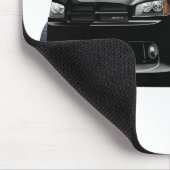 2006-10年の充電器SRT8の黒い車 マウスパッド (コーナー)