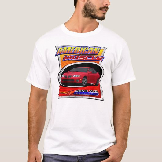 2006 GTOの写実的で赤いTシャツ Tシャツ (正面)