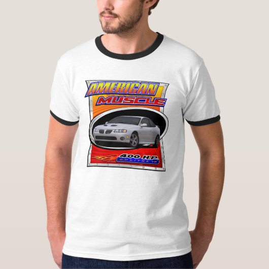 2006 GTOの写実的な銀製のTシャツ Tシャツ (正面)