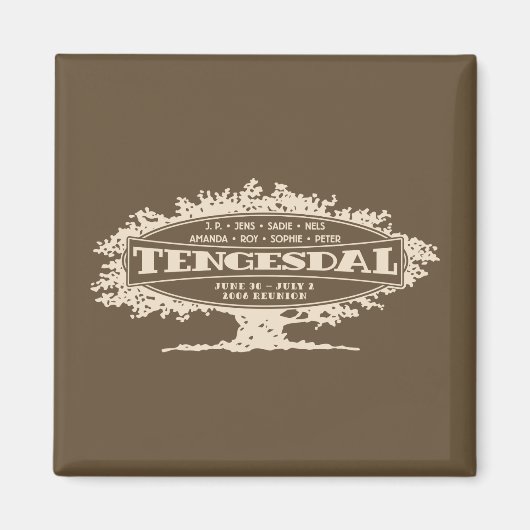 2006 Tengesdal Reunion Magnet マグネット (正面)