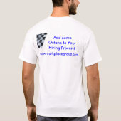 2007のWPGのロゴの人のワイシャツ Tシャツ (裏面)