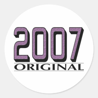 2007オリジナル ラウンドシール