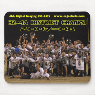 2007人の32-4a地区のチャンピオン マウスパッド
