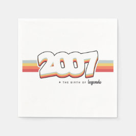 2007伝説の誕生 スタンダードカクテルナプキン