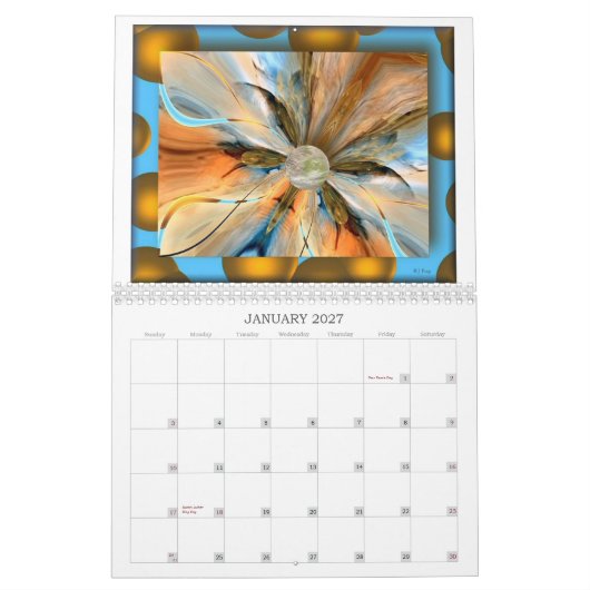 2007壁掛けカレンダー カレンダー (1月 2027)