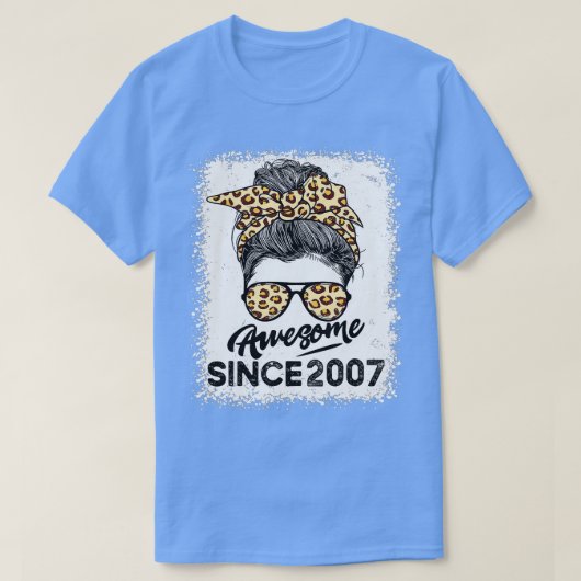 2007年から16歳素晴らし16誕生日ギフト Tシャツ (デザイン正面)