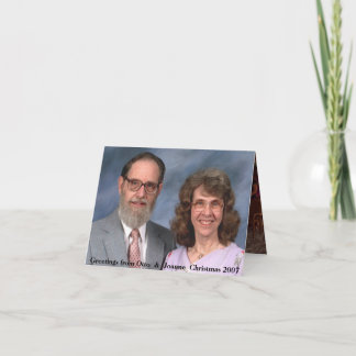 2007年のクリスマス シーズンカード