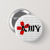 2007年のロゴボタン 缶バッジ (正面&裏面)