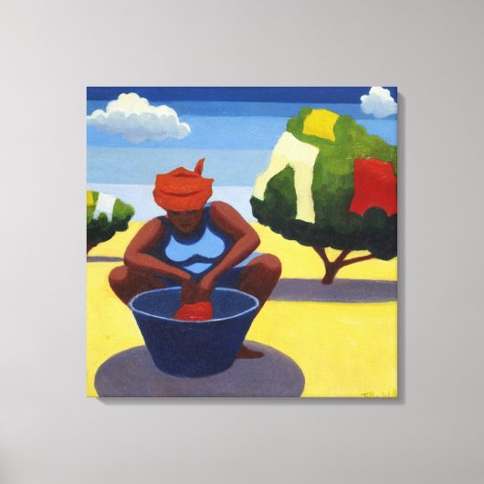 2007年の乾燥日 キャンバスプリント (正面)