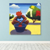 2007年の乾燥日 キャンバスプリント (インサイチュ (ウッドフロア))