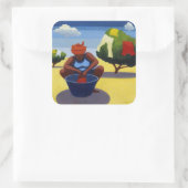 2007年の乾燥日 スクエアシール (バッグ)