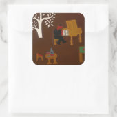 2007年の午後遅くのことを思い出す スクエアシール (バッグ)