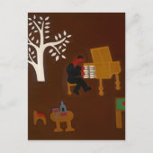 2007年の午後遅くのことを思い出す ポストカード (正面)