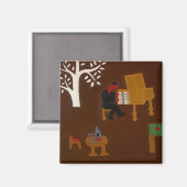 2007年の午後遅くのことを思い出す マグネット (正面/裏面)