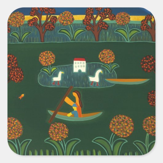 2007年の巡査の土地で スクエアシール (正面)