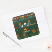 2007年の巡査の土地で スクエアシール (封筒)