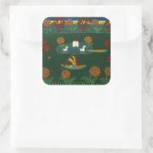 2007年の巡査の土地で スクエアシール (バッグ)