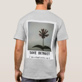 2007年の平和 Tシャツ (裏面)