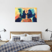 2007年の間に小さい キャンバスプリント (インサイチュ (寝室))