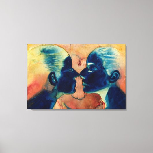 2007年の間に小さい キャンバスプリント (正面)