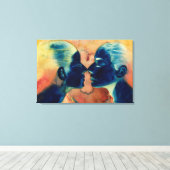 2007年の間に小さい キャンバスプリント (インサイチュ (ウッドフロア))