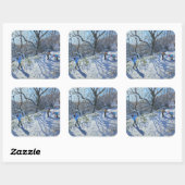 2007年の雪合戦 スクエアシール (シート)