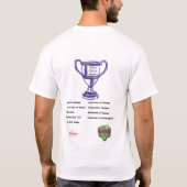 2007年のBoca Ciegaの口論のTシャツ Tシャツ (裏面)