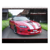 2007年のProjectCamaro.comのカレンダー カレンダー (カバー)