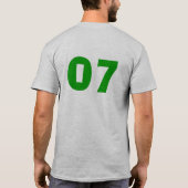 2007年のZastrowの懇親会のデザイン Tシャツ (裏面)