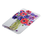 2007年ガラス瓶に入ったアネモネ マグネット (左側)