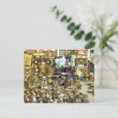 2007年クウェート・ジュマ市金市場 ポストカード (スタンド正面)