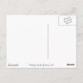 2007年フラワーシリーズ ポストカード (裏面)