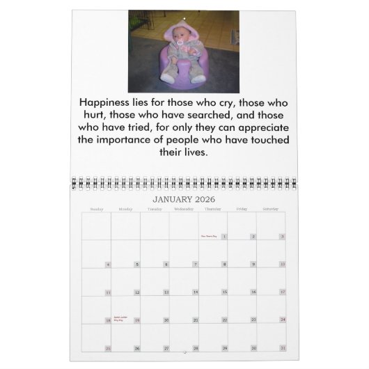 2007年メリークリスマス カレンダー (1月 2026)