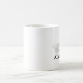 2007年以来の関西のカフェ、-標準的なマグ コーヒーマグカップ (中央)